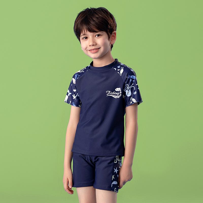 2024 Boys Quick-Dry Split Swimsuit Set with Sunscreen Protection XL (105-120cm) темно-синий
2024 Boys Quick-Dry Split Swimsuit Set with Sunscreen Protection XL (105-120cm) темно-синий