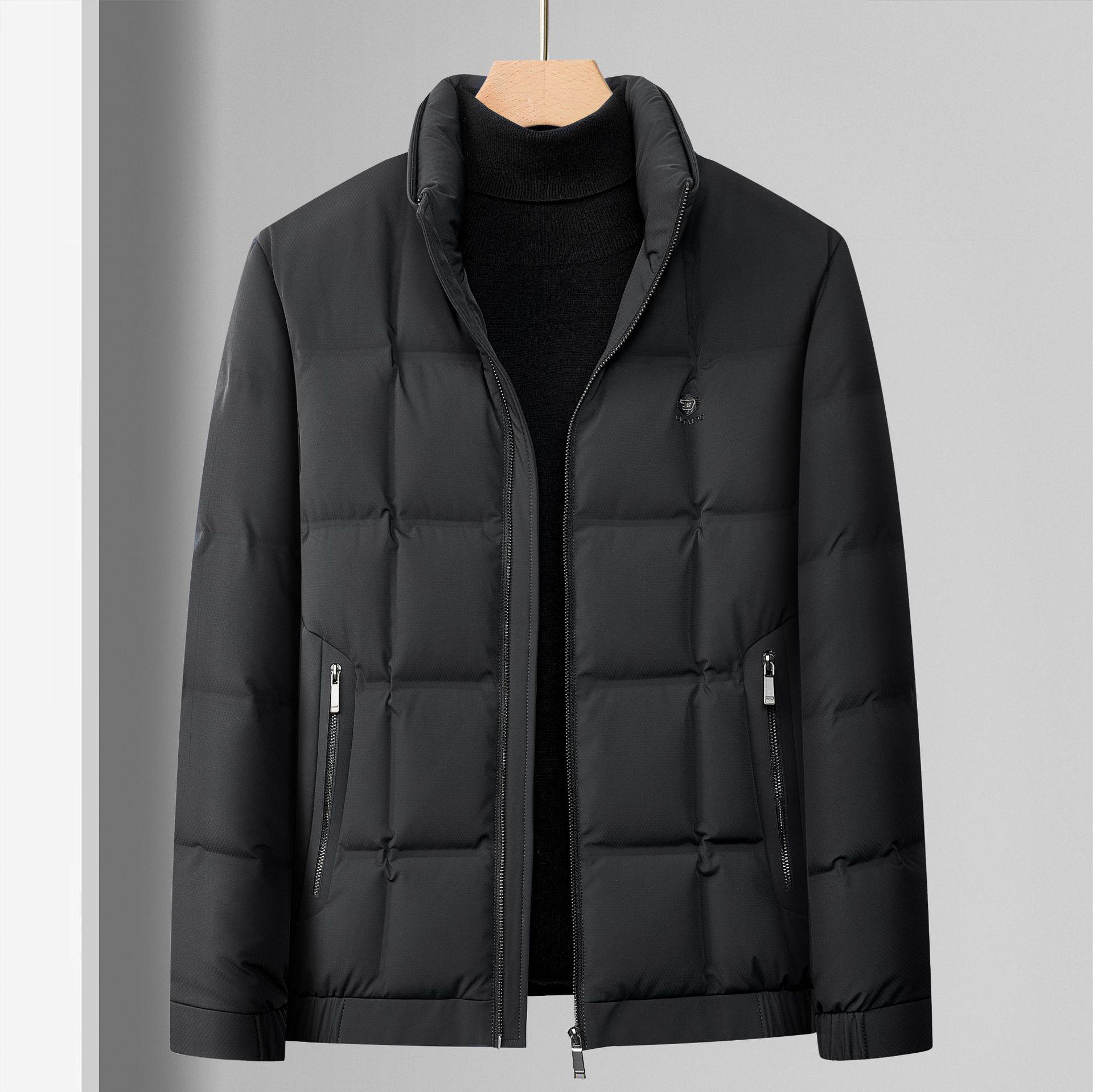 Men s Winter Down Jacket - 90% White Duck Down, Stand Collar, Business Casual, Suitable for Middle-Aged & Young Men XXXL чорний
Men s Winter Down Jacket - 90% White Duck Down, Stand Collar, Business Casual, Suitable for Middle-Aged & Young Men XXXL чорний