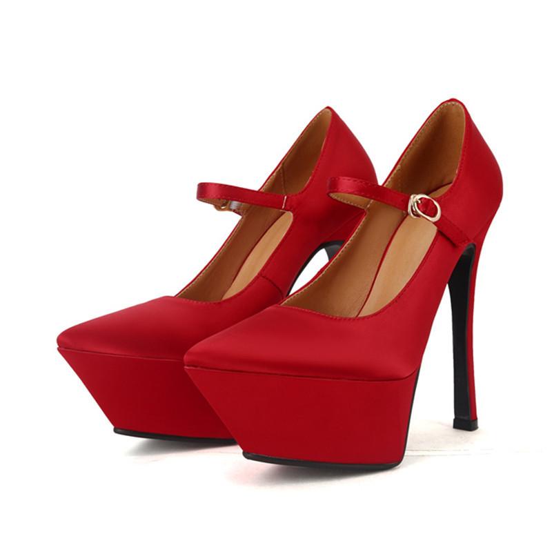 Brand Top Quality Sexy 15cm High Heels Black Red Dress Party Wedding Women S Shoes Designer 34 -43 Large Runway Bridal Shoes
Brand Top Quality Sexy 15cm High Heels Black Red Dress Party Wedding Women S Shoes Designer 34 -43 Large Runway Bridal Shoes