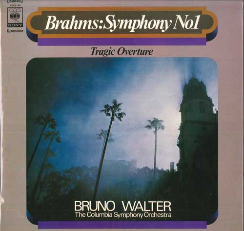 LP Record BRUNO WALTER - Brahms Symphony No. 1 / Tragic Over SOCL85 CBS SONY 1972 Japan Classical Used
LP Record BRUNO WALTER - Brahms Symphony No. 1 / Tragic Over SOCL85 CBS SONY 1972 Japan Classical Used