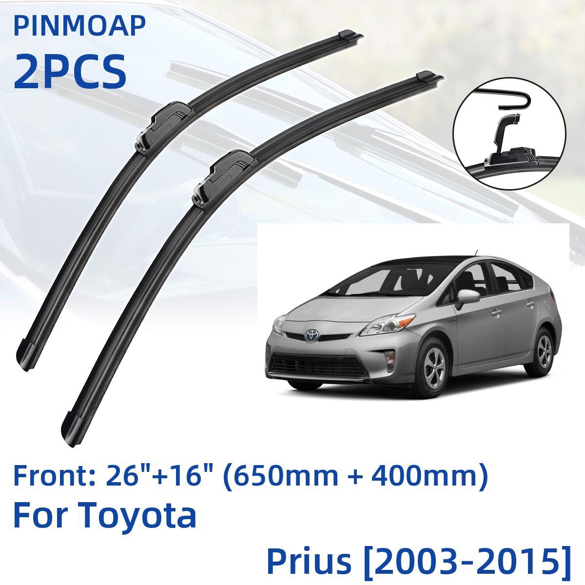 2 шт. передние щетки стеклоочистителя для Toyota Prius 2003-2015 26 "+ 16" оконные щетки резак аксессуары 2003 2004 2005 2006 2007 2008 2009
2 шт. передние щетки стеклоочистителя для Toyota Prius 2003-2015 26 "+ 16" оконные щетки резак аксессуары 2003 2004 2005 2006 2007 2008 2009