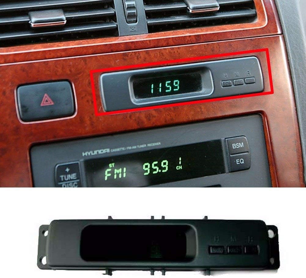 Оригинальные цифровые часы OEM 95900-39000/9590039000 для Hyundai Azera Grandeur 99-04
Оригинальные цифровые часы OEM 95900-39000/9590039000 для Hyundai Azera Grandeur 99-04