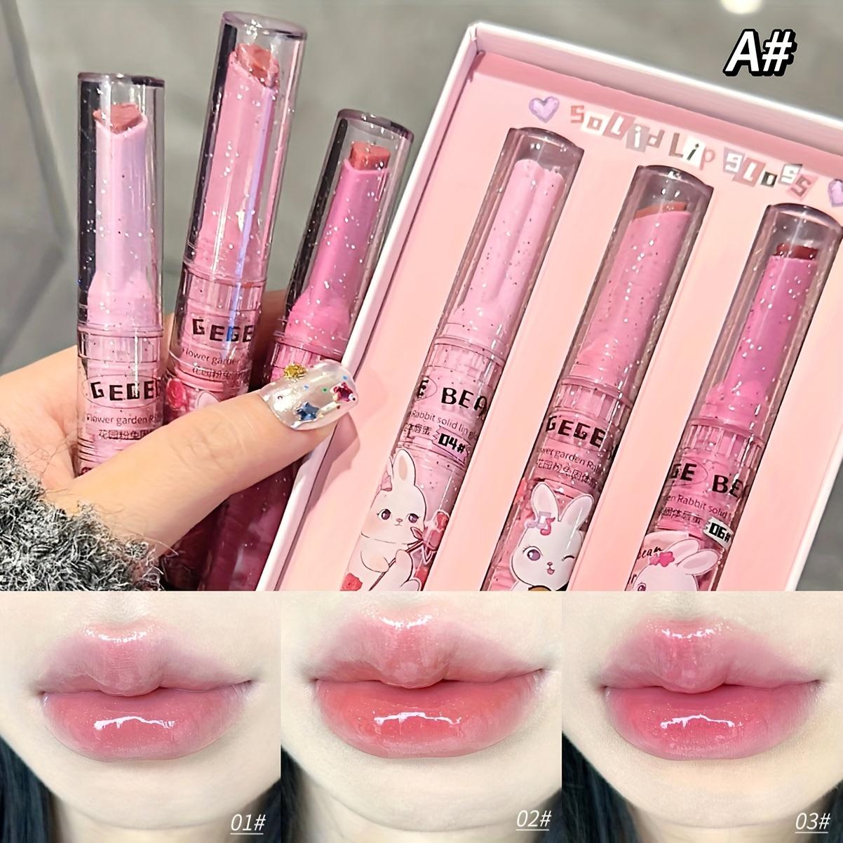 Садовый розовый кролик твердый помада для губ Honey Cover Box Water Light Fade Lip Lines, увлажняющая и питательная помада
Садовый розовый кролик твердый помада для губ Honey Cover Box Water Light Fade Lip Lines, увлажняющая и питательная помада