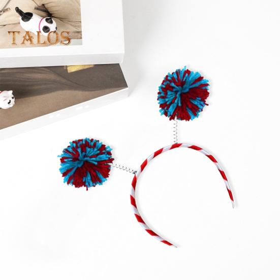 2Pcs Pom Yarn Ball Decor Headband Girl Spring Design Headband Fluffy Ball Hairband Halloween Christmas Birthday Party Hair Accessories
2Pcs Pom Yarn Ball Decor Headband Girl Spring Design Headband Fluffy Ball Hairband Halloween Christmas Birthday Party Hair Accessories