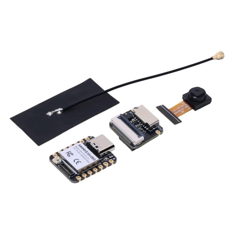 XIAO ESP32S3 Sense WiFi BLE5.0 OV2640 Camera r Development Board withLithium Battery Charge Management Capability
XIAO ESP32S3 Sense WiFi BLE5.0 OV2640 Camera r Development Board withLithium Battery Charge Management Capability