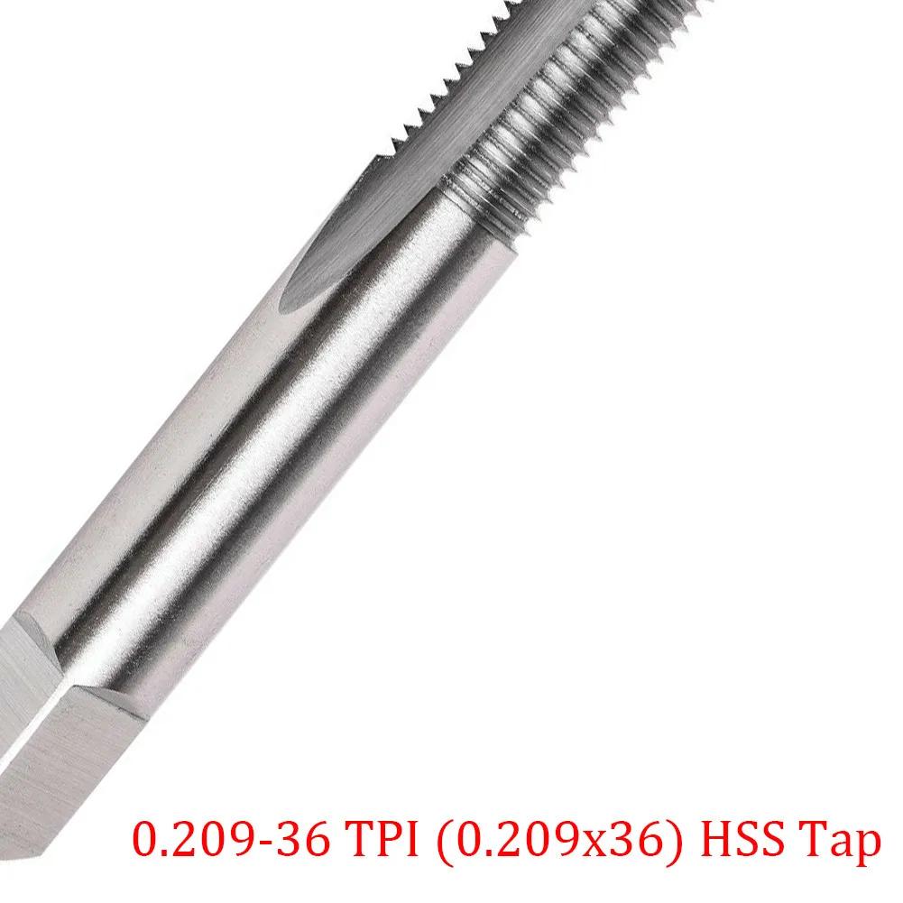 0.209-36 TPI HSS Tap 0.209x36 2.8 Inches 3 Flutes 3 Slot 5mm Drive End High Speed Steel Stem Thread DIY Working CHINA
0.209-36 TPI HSS Tap 0.209x36 2.8 Inches 3 Flutes 3 Slot 5mm Drive End High Speed Steel Stem Thread DIY Working CHINA