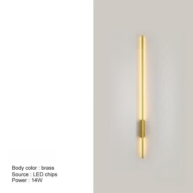 Modern Long LED Wall Lights for Bedroom Bedside Black Wall Lamps Living Room Background Decoracion Hallways Interior Sconce Nature White&60cm золотий
Modern Long LED Wall Lights for Bedroom Bedside Black Wall Lamps Living Room Background Decoracion Hallways Interior Sconce Nature White&60cm золотий