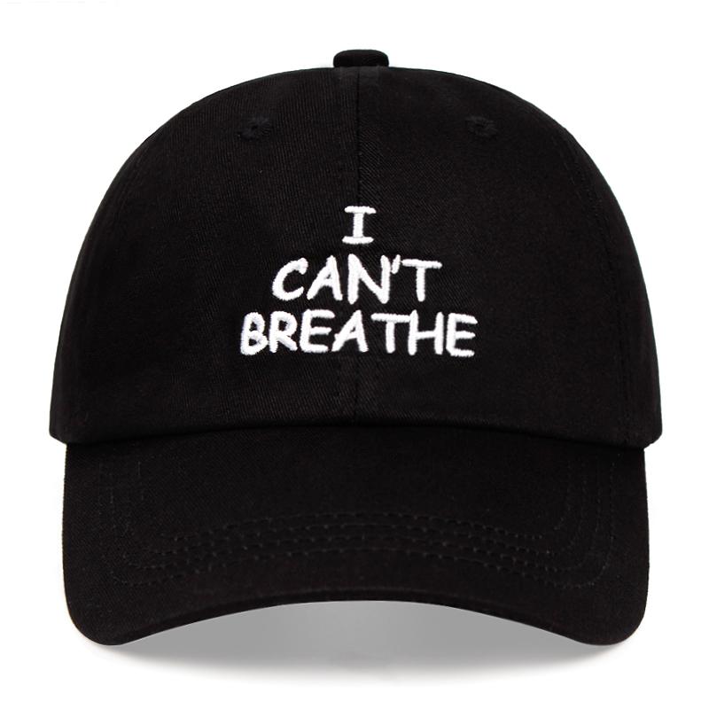I can t breathe Dad hat 100% cotton baseball cap summer hats embroidery Women Unisex Trucker caps
I can t breathe Dad hat 100% cotton baseball cap summer hats embroidery Women Unisex Trucker caps