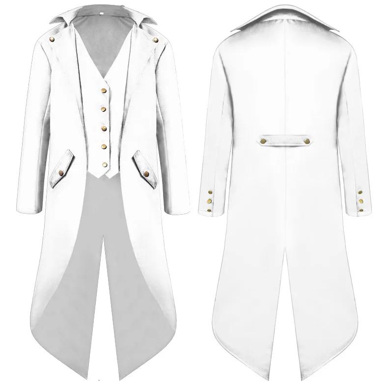 Anime Men Medieval Steampunk Costume Vintage Tailcoat Jacket Gothic Magician Ringmaster Coat For Men And Kids Size XL 55-60kg золотой
Anime Men Medieval Steampunk Costume Vintage Tailcoat Jacket Gothic Magician Ringmaster Coat For Men And Kids Size XL 55-60kg золотой