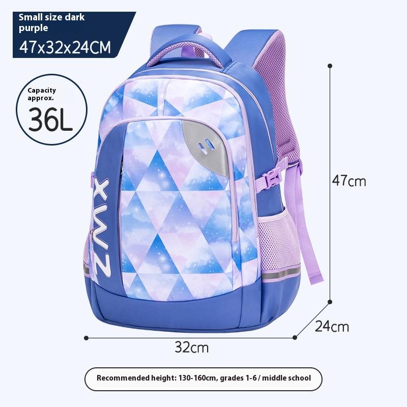 Elementary School Girl Backpack Middle High School Bag for Boys Large Capacity Backpack Waterproof Bookbag Back To School Items
Elementary School Girl Backpack Middle High School Bag for Boys Large Capacity Backpack Waterproof Bookbag Back To School Items