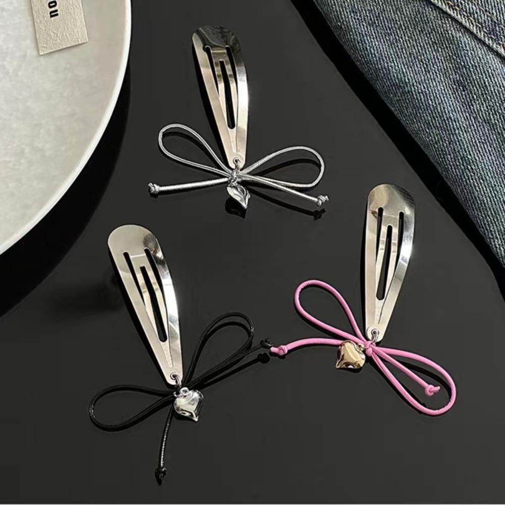 Love Cloth Bow BB Заколка для волос Металлическое сердце Подвеска Заколки 3 цвета Y2K Серебристая заколка для волос Вечеринка
Love Cloth Bow BB Заколка для волос Металлическое сердце Подвеска Заколки 3 цвета Y2K Серебристая заколка для волос Вечеринка