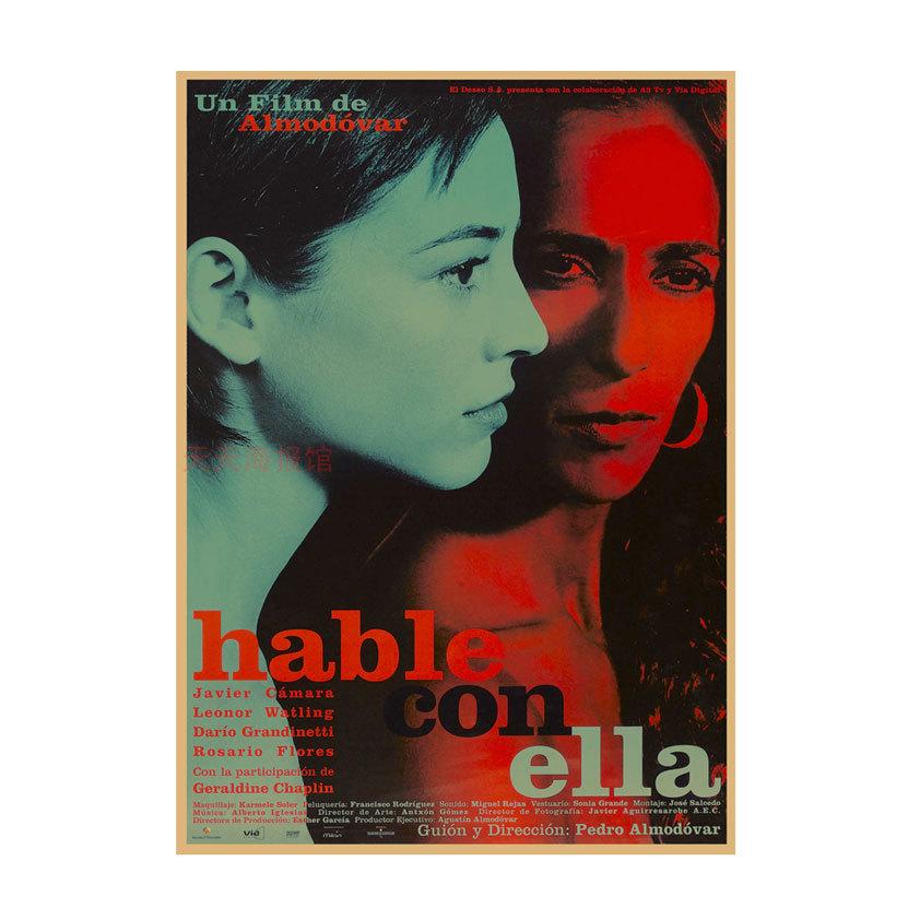 Talk to Her Retro Movie Poster - Whisper Design on Kraft Paper 29.7X42cm (A3 size)
Talk to Her Retro Movie Poster - Whisper Design on Kraft Paper 29.7X42cm (A3 size)