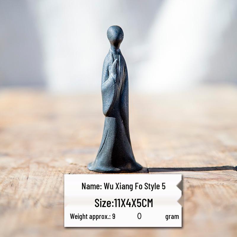 Chinese Zen Formless Buddha Resin Statue - Handmade Art Decorative Ornament for Living Room Desktop 10cm
Chinese Zen Formless Buddha Resin Statue - Handmade Art Decorative Ornament for Living Room Desktop 10cm