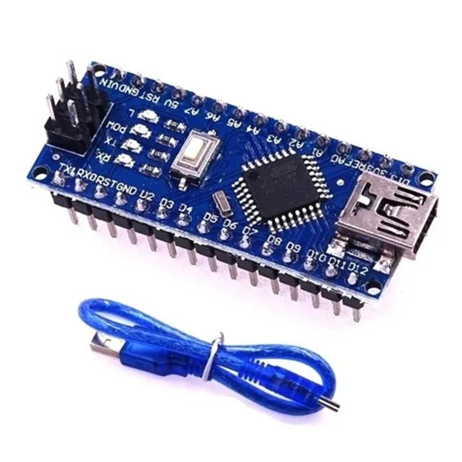 Development Board for ATMEGA328P Improved Version Learning Board Module with USB Cable
Development Board for ATMEGA328P Improved Version Learning Board Module with USB Cable