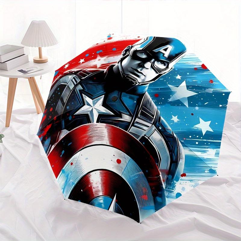 Disney Captain America,Shield,Patriotic High-Quality Umbrella, Eight-Rib Folding Design, Automatic Opening and Closing, Small, Stylish and P
Disney Captain America,Shield,Patriotic High-Quality Umbrella, Eight-Rib Folding Design, Automatic Opening and Closing, Small, Stylish and P