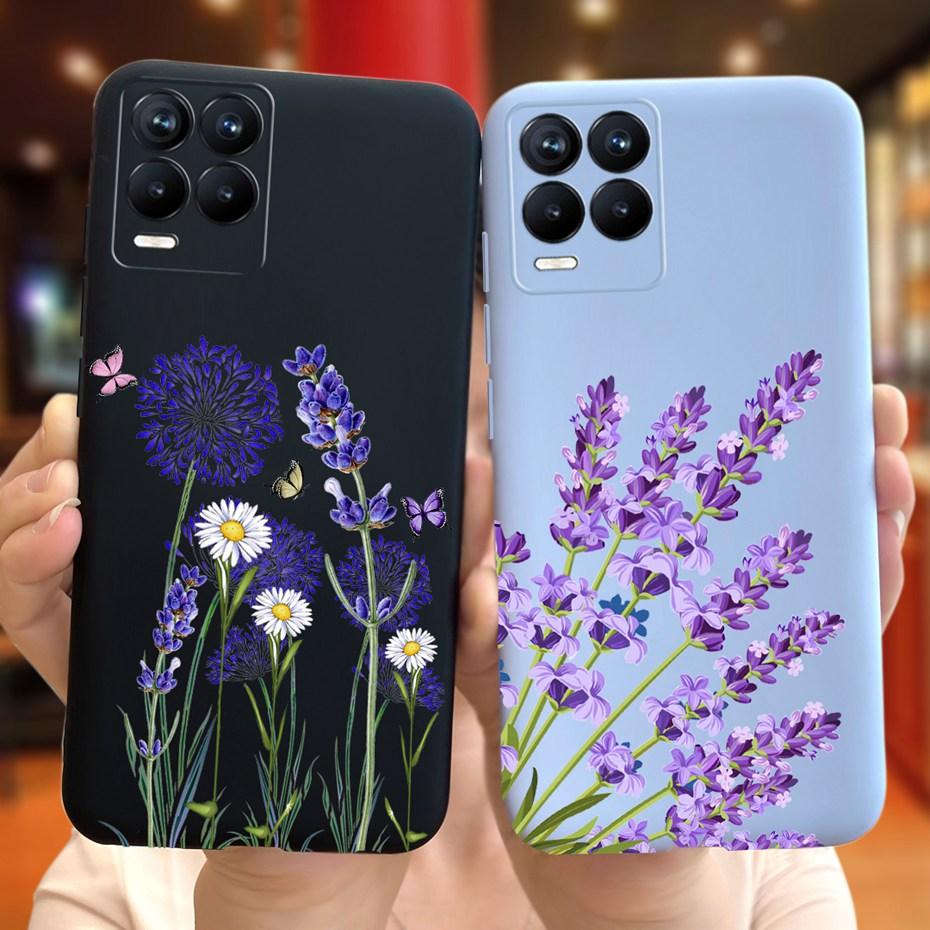 For Realme 8 Case Lavender Sunflower Silicone Back Cover For Realme 8 Pro 8i Realme8 4G RMX3085 Soft TPU Phone Case Luxury Coque For Realme 8
For Realme 8 Case Lavender Sunflower Silicone Back Cover For Realme 8 Pro 8i Realme8 4G RMX3085 Soft TPU Phone Case Luxury Coque For Realme 8