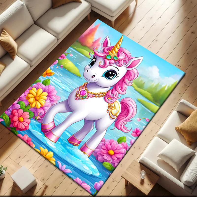 1pc Pink Sweetheart Unicorn Carpet Rug for Living Room Bedroom Home Sofa Decoration,Kids play Non-slip Floor Mat 40x60cm( 15x23in )
1pc Pink Sweetheart Unicorn Carpet Rug for Living Room Bedroom Home Sofa Decoration,Kids play Non-slip Floor Mat 40x60cm( 15x23in )
