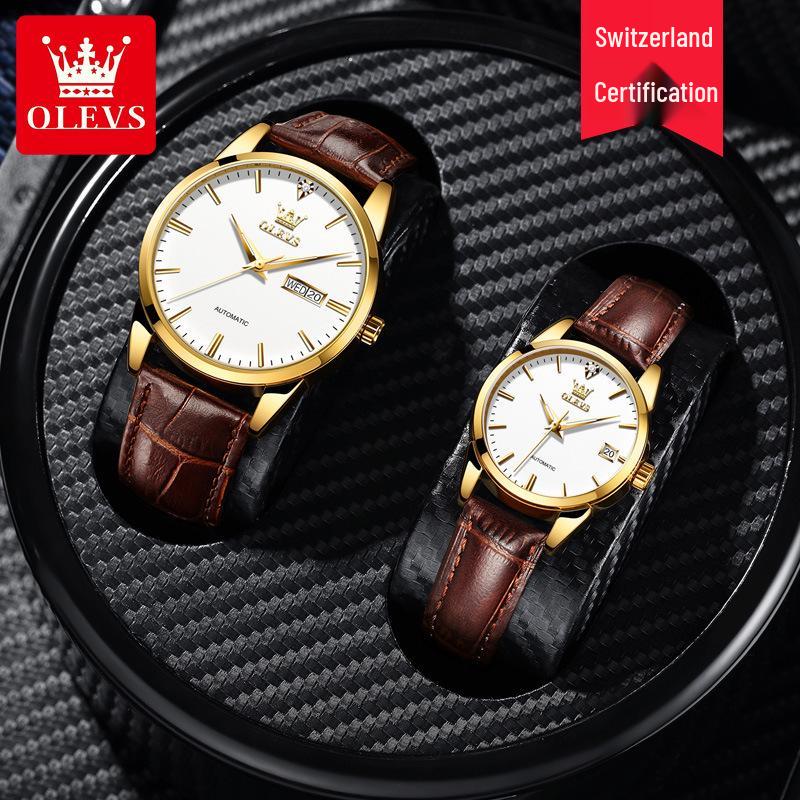 Швейцарські Автоматичні Механічні Парні Годинники Longines: Елегантна водонепроникна мода на День святого Валентина для чоловіків
Швейцарські Автоматичні Механічні Парні Годинники Longines: Елегантна водонепроникна мода на День святого Валентина для чоловіків