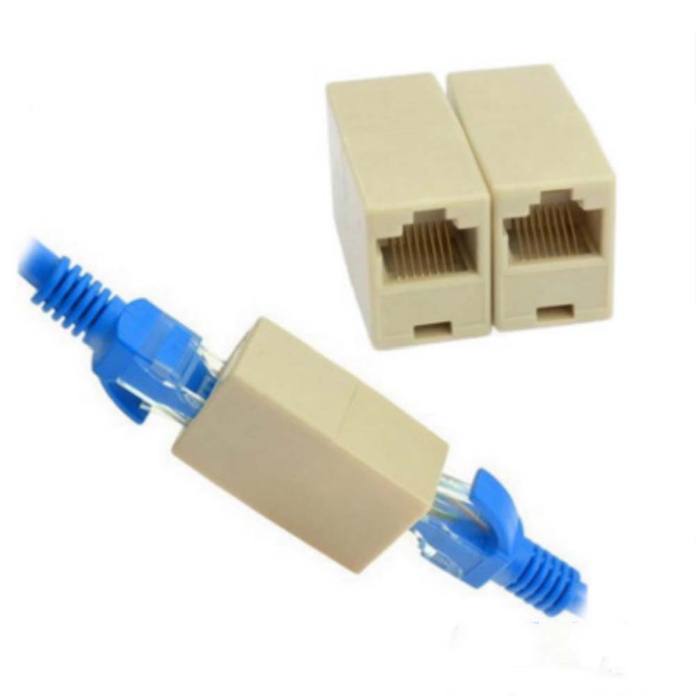 Computer Outlet Cable Joiner Coupler Network Cable Connectors Dual Straight Head RJ45 Extender Plug
Computer Outlet Cable Joiner Coupler Network Cable Connectors Dual Straight Head RJ45 Extender Plug