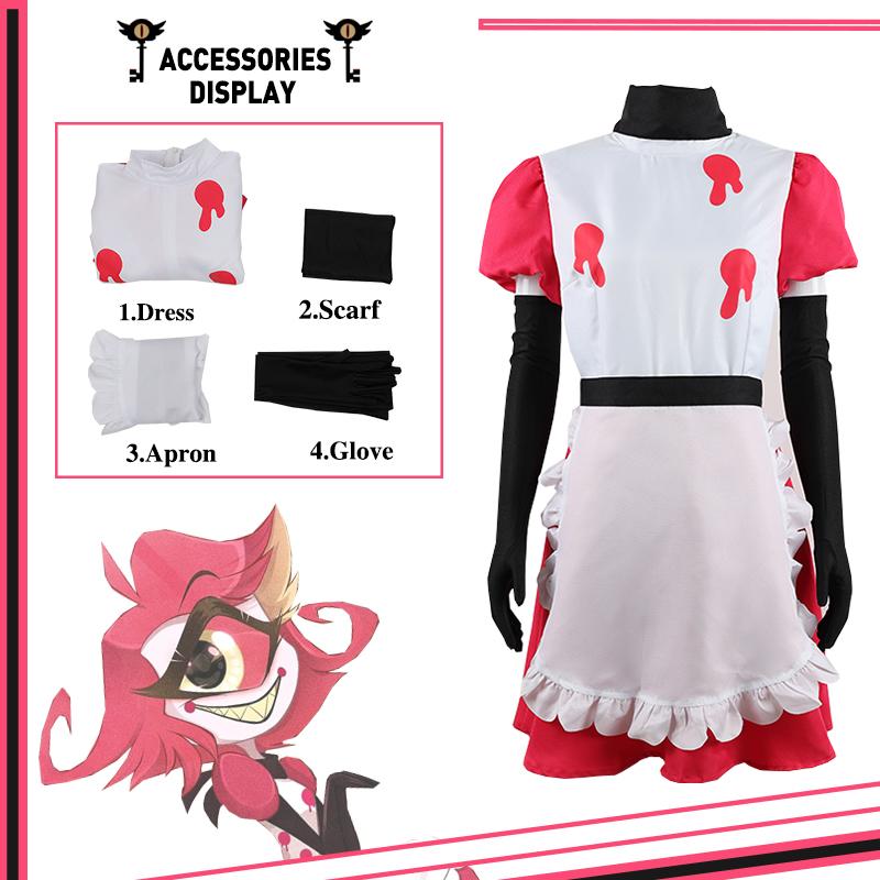 Niffty Anime Niff Cosplay Costume Suit Cute Devil Roleplay Clothes Dress Uniform Hotel Cosplay Halloween Party Women Dress XS(old)&Fairy Tail
Niffty Anime Niff Cosplay Costume Suit Cute Devil Roleplay Clothes Dress Uniform Hotel Cosplay Halloween Party Women Dress XS(old)&Fairy Tail