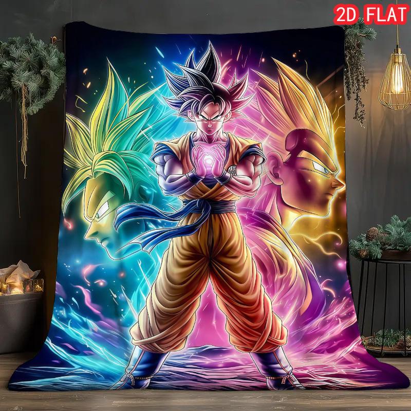 Dragon Ball Portable Travel Blanket Lightweight Flannel Blanket for Camping Car Outdoor and Home Use THW 75x90cm
Dragon Ball Portable Travel Blanket Lightweight Flannel Blanket for Camping Car Outdoor and Home Use THW 75x90cm