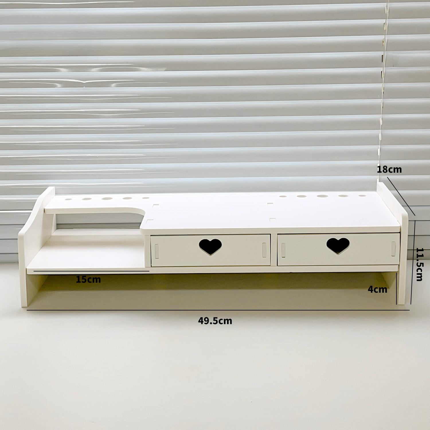 Настольный компьютер, более высокая полка, полка для хранения в студенческом общежитии, многоуровневый шкафчик, полка для хранения в ящике стола double drawer белый
Настольный компьютер, более высокая полка, полка для хранения в студенческом общежитии, многоуровневый шкафчик, полка для хранения в ящике стола double drawer белый