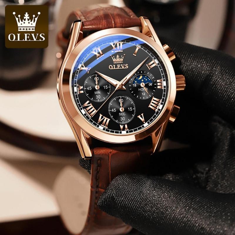 Mens Quartz Watches Business Dress Waterproof Wristwatch Men Luxury Breathable Leather Sports Watch рожевий колір золота
Mens Quartz Watches Business Dress Waterproof Wristwatch Men Luxury Breathable Leather Sports Watch рожевий колір золота