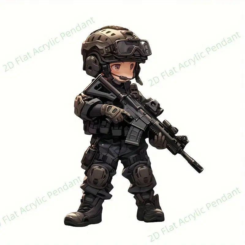 Acrylic Cheerful Special Forces Car Decoration For Adding Personality To Vehicle Interior 1
Acrylic Cheerful Special Forces Car Decoration For Adding Personality To Vehicle Interior 1