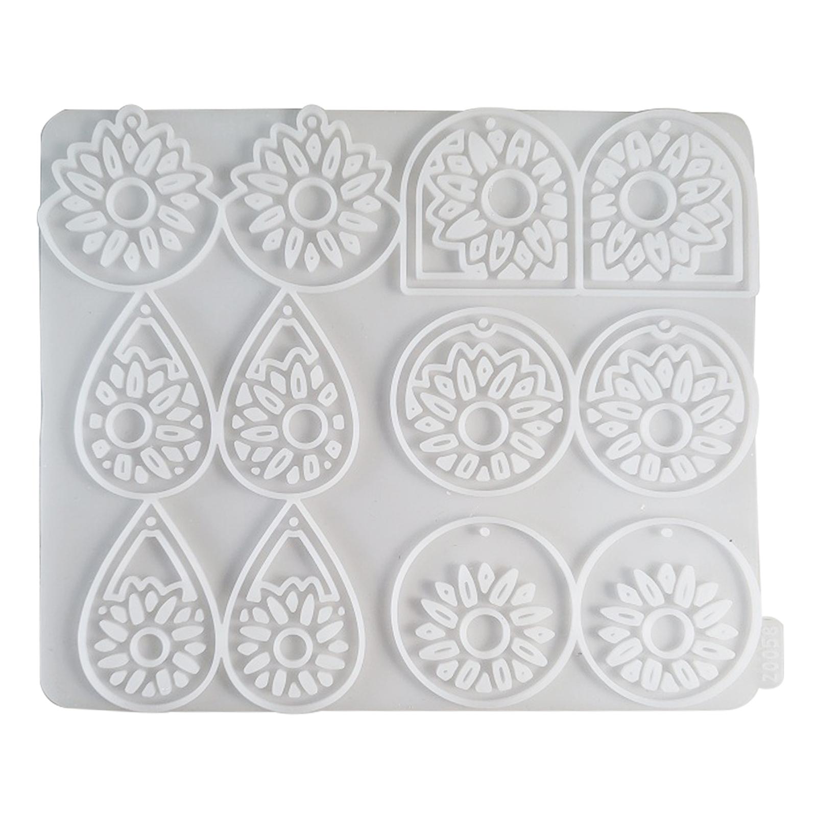 Простая в использовании силиконовая форма для подвески, сережек, формы для ювелирных изделий в форме цветка, силиконовая текстура для любителей ювелирных изделий B
Простая в использовании силиконовая форма для подвески, сережек, формы для ювелирных изделий в форме цветка, силиконовая текстура для любителей ювелирных изделий B