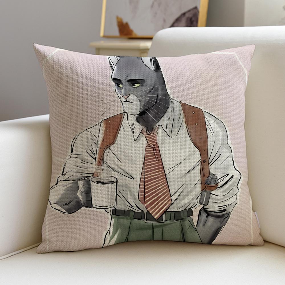 Noir BBlacksadS Cushion Cover Breathable and skinfriendly linen pillowcase square removable and washable cushion 30X30cm
Noir BBlacksadS Cushion Cover Breathable and skinfriendly linen pillowcase square removable and washable cushion 30X30cm