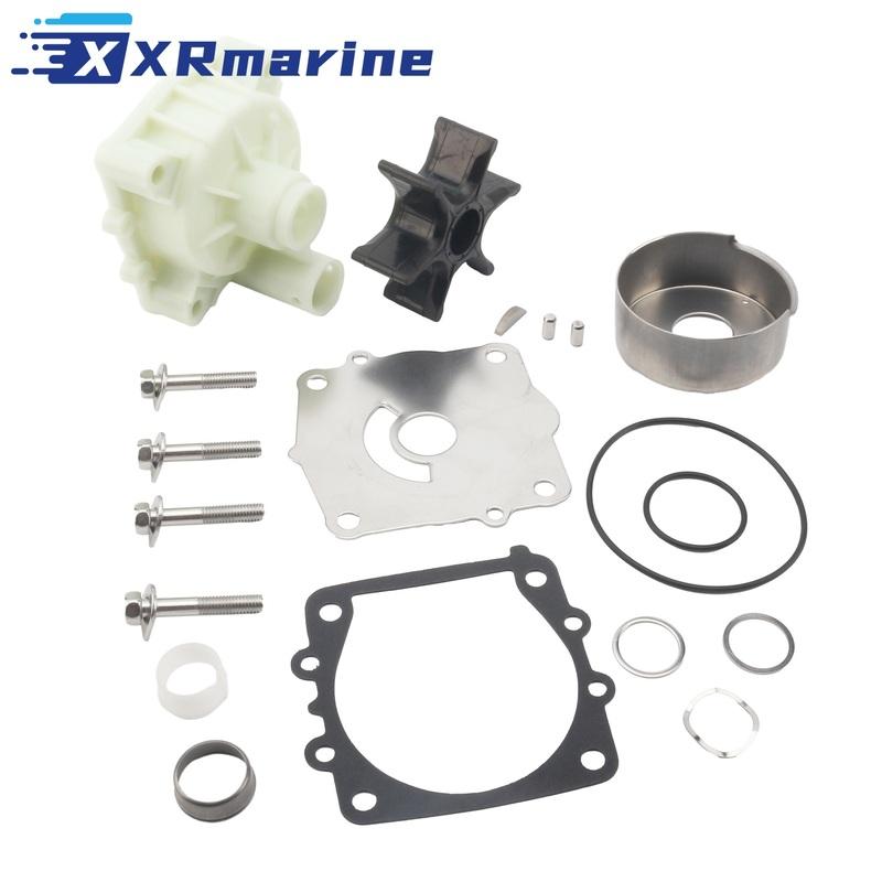 Water Pump Rebuild Service Kit for Yamaha Outboard 75-115 HP 18-3523 68V-W0078 чёрный
Water Pump Rebuild Service Kit for Yamaha Outboard 75-115 HP 18-3523 68V-W0078 чёрный