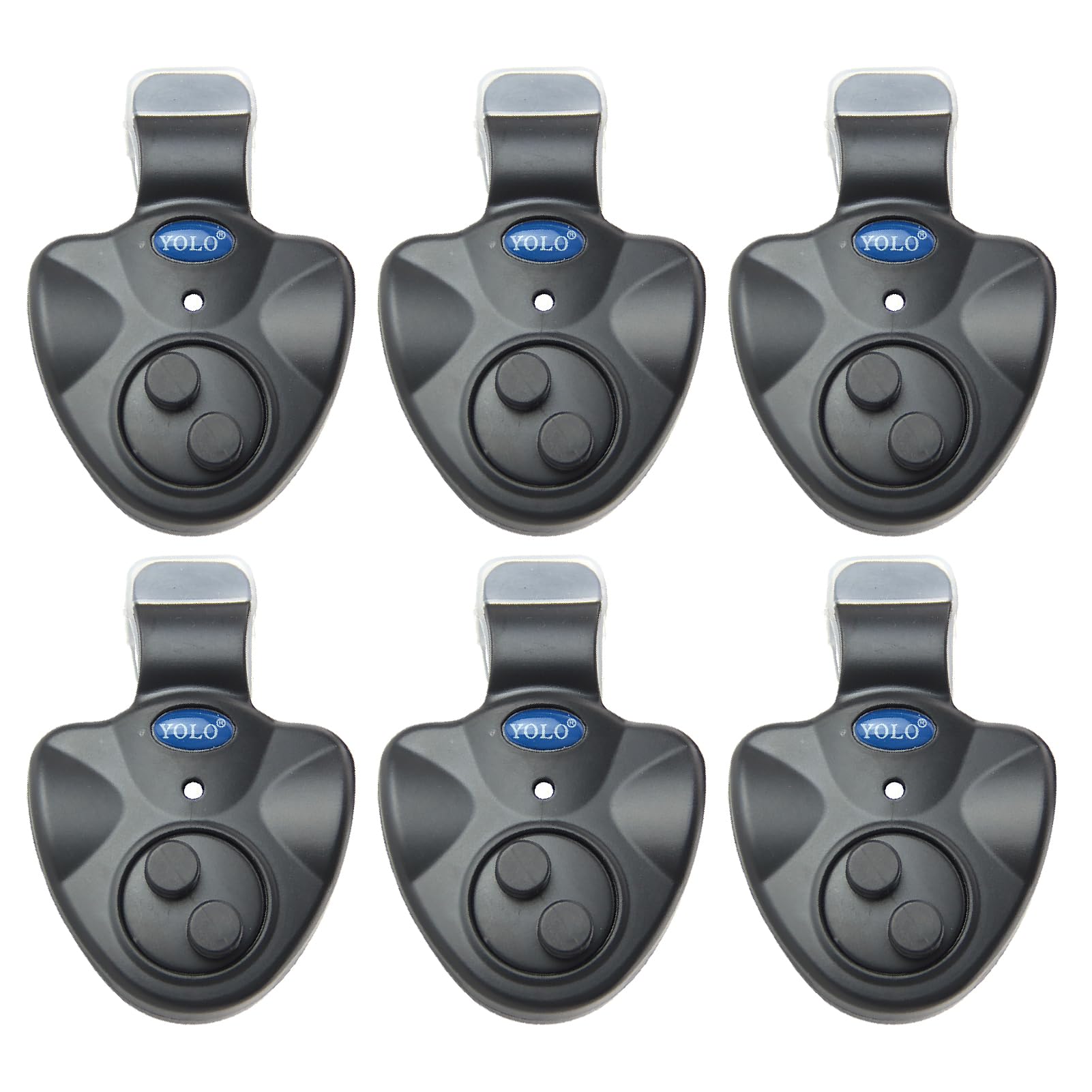 Boono Fishing Tackle Hit Sensor, Fishing Bite Alarm, Fishing Bell, Night Fishing, Bait Fishing, Light and Sound Bites Alert (Set of 6)
Boono Fishing Tackle Hit Sensor, Fishing Bite Alarm, Fishing Bell, Night Fishing, Bait Fishing, Light and Sound Bites Alert (Set of 6)