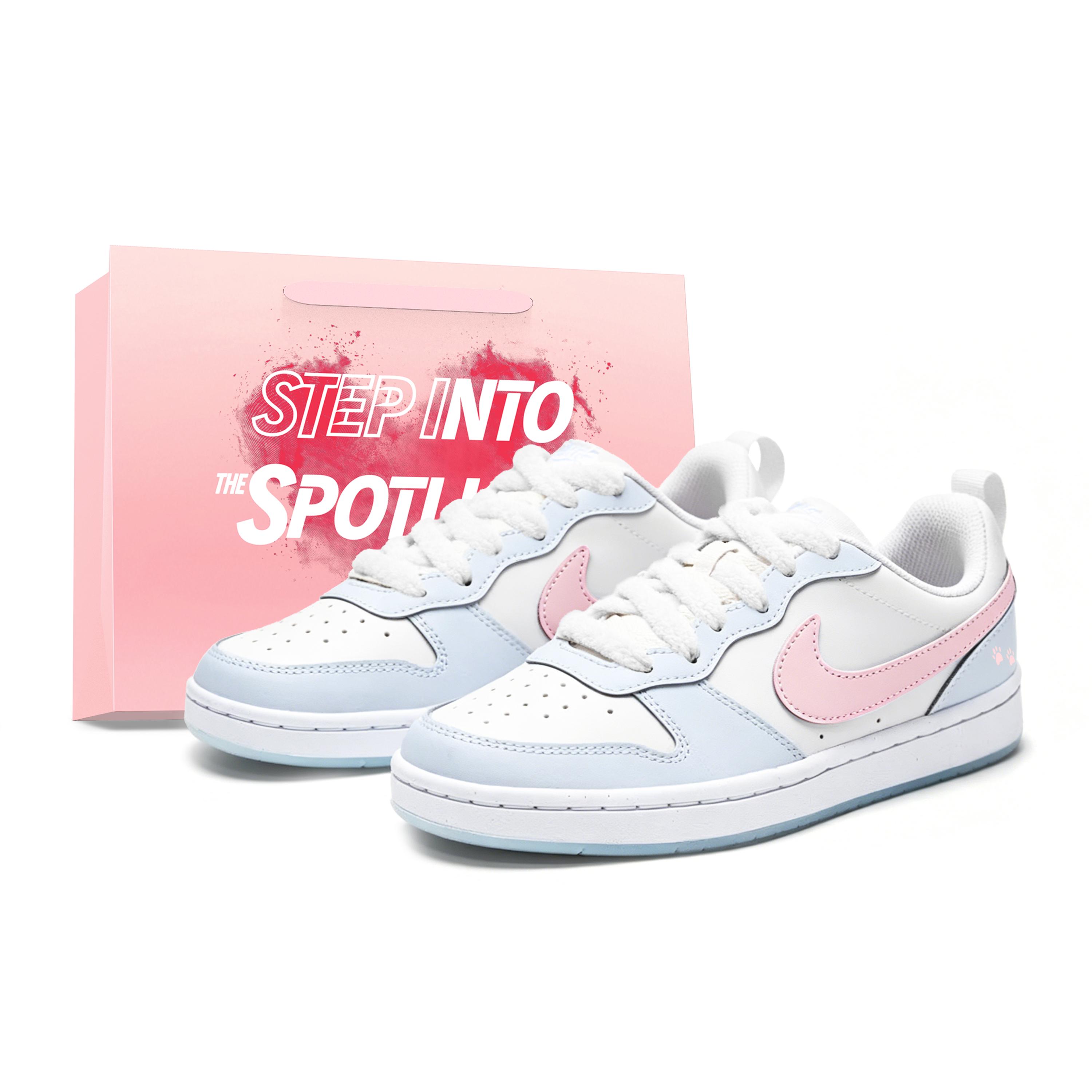 Nike Court Borough RECRAFT Cloud Cat Paw Low top Skateboard Shoes Women s Beige Pink DV5456-103(Team1213-) 38.5
Nike Court Borough RECRAFT Cloud Cat Paw Low top Skateboard Shoes Women s Beige Pink DV5456-103(Team1213-) 38.5