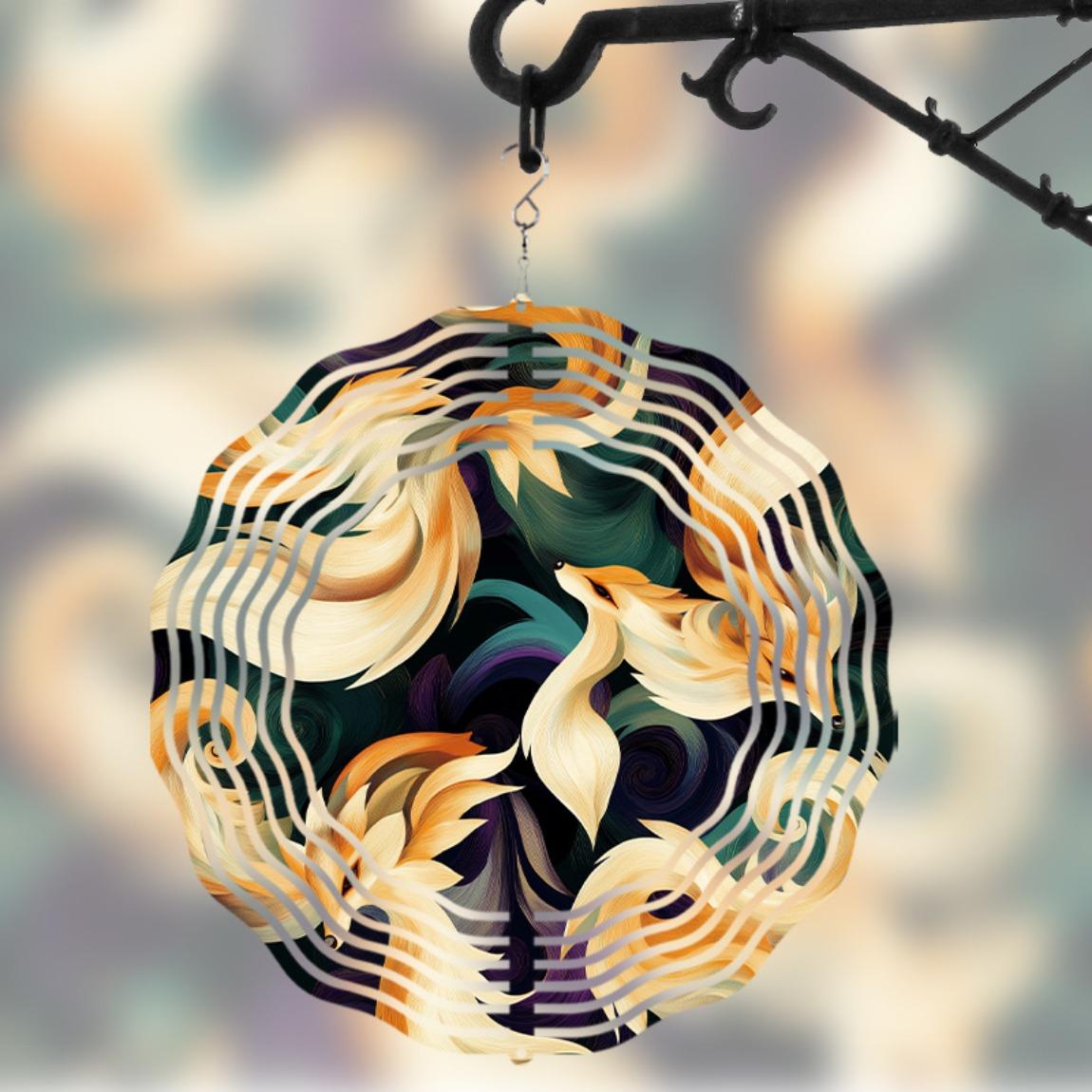 10 Inch Hanging Wind Chime for Outdoor Garden Balcony Decor Rotating 360 Degree Hook Spring Summer Decorative Art Piece with Dynamic Design 01A
10 Inch Hanging Wind Chime for Outdoor Garden Balcony Decor Rotating 360 Degree Hook Spring Summer Decorative Art Piece with Dynamic Design 01A