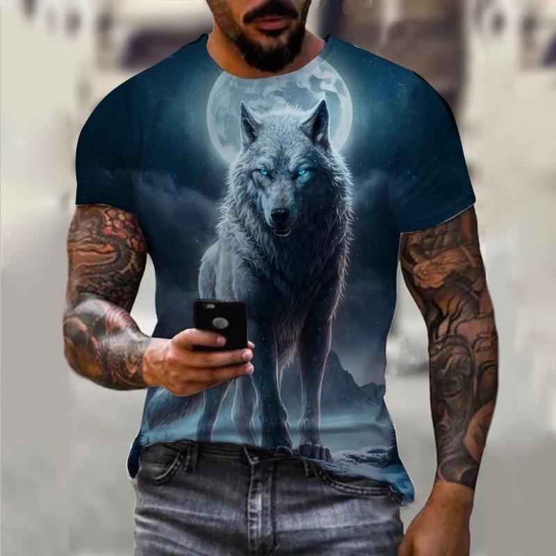 Men s T-shirt Summer New O-NEC Snow Leopard 3D Printed Half Sleeve Breathable Short Sleeve Daily Versatile Comfortable Menswear XL
Men s T-shirt Summer New O-NEC Snow Leopard 3D Printed Half Sleeve Breathable Short Sleeve Daily Versatile Comfortable Menswear XL