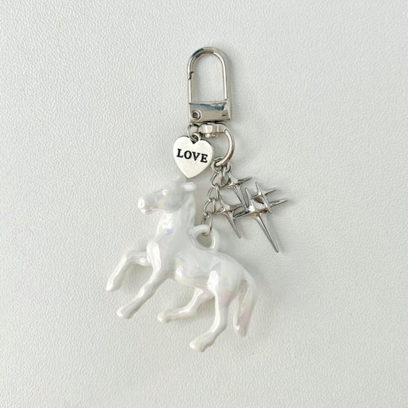 1Pcs Multi-Functional Bag Pendant Decoration Accessories Cute Acrylic Cartoon Animal Stereoscopic Small Horse Keychain For Women A1
1Pcs Multi-Functional Bag Pendant Decoration Accessories Cute Acrylic Cartoon Animal Stereoscopic Small Horse Keychain For Women A1