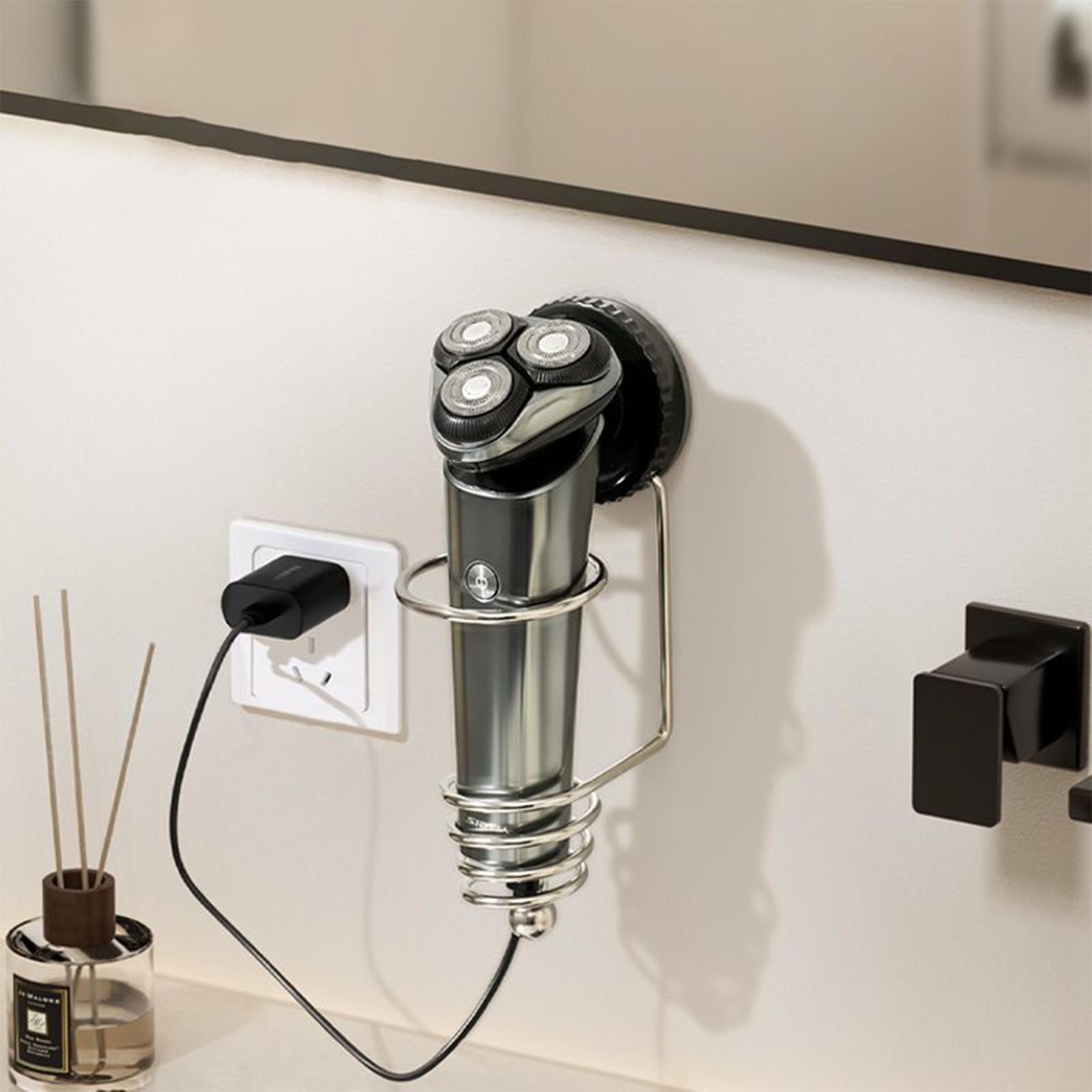 Wall Mount Electric Toothbrush Holder Suction Cup Shaver Holder Stainless Steel Bathroom Toiletries Organization Storage Rack CN
Wall Mount Electric Toothbrush Holder Suction Cup Shaver Holder Stainless Steel Bathroom Toiletries Organization Storage Rack CN