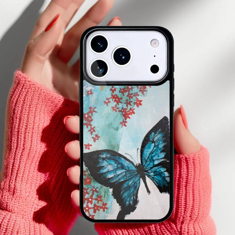 Blue Red Butterfly Phone Case for iPhone 17 16 15 14 13 Pro Max Back Cover for 12 11 Pro Coque iPhone 15 Pro Max
Blue Red Butterfly Phone Case for iPhone 17 16 15 14 13 Pro Max Back Cover for 12 11 Pro Coque iPhone 15 Pro Max