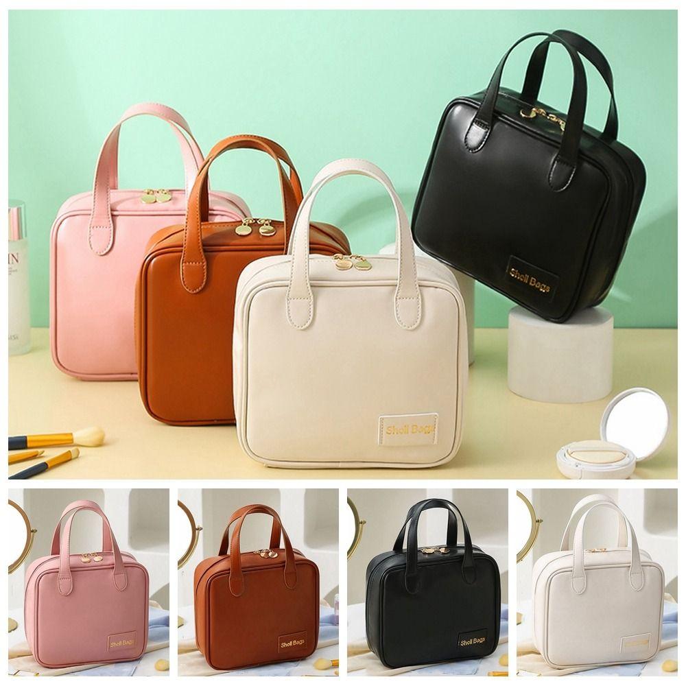 Letter PU Leather Cosmetic Bag Zipper Small Square Bag Portable Makeup Pouch Bag Outdoor
Letter PU Leather Cosmetic Bag Zipper Small Square Bag Portable Makeup Pouch Bag Outdoor