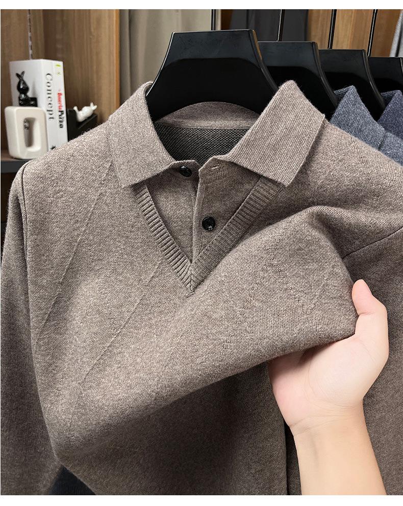 Men s Lapel Two-Piece Imitation Wool Sweater - Thickened Winter Knit for Business Casual Wear XL
Men s Lapel Two-Piece Imitation Wool Sweater - Thickened Winter Knit for Business Casual Wear XL
