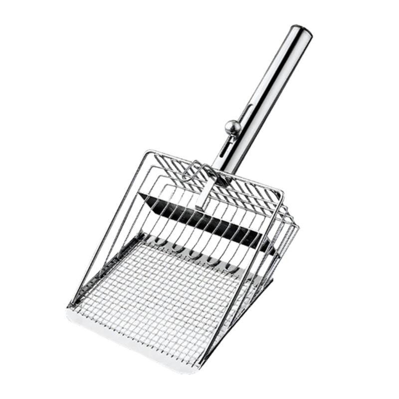Pet Cats Waste Shovel Long Handle Metal Shovel Litter Filter Portable Cats Litter Shovel For Quick Waste Removal 1
Pet Cats Waste Shovel Long Handle Metal Shovel Litter Filter Portable Cats Litter Shovel For Quick Waste Removal 1