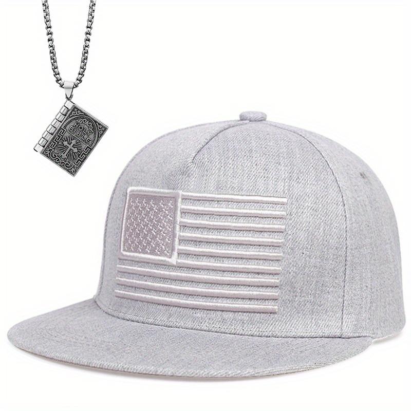 2pcs Men s Baseball Cap Necklace Set Fashion Embroidery Sunhat Flat Brim Hip Hop Hat Flip Book Pendant Necklace Mesh Red Sun Hat камуфляжний
2pcs Men s Baseball Cap Necklace Set Fashion Embroidery Sunhat Flat Brim Hip Hop Hat Flip Book Pendant Necklace Mesh Red Sun Hat камуфляжний