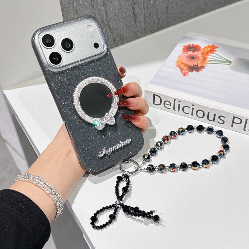 Diamond Mirror Case For iPhone 17 Pro Max 11 12 14 13 15 16 Plus PC Crystal Short Chain Anti-Drop Glitter Bracelet Strap Cover for iPhone 11
Diamond Mirror Case For iPhone 17 Pro Max 11 12 14 13 15 16 Plus PC Crystal Short Chain Anti-Drop Glitter Bracelet Strap Cover for iPhone 11
