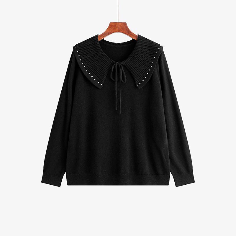 Plus Size Women s Beaded Lapel Sweater - Hollow Out Knitwear for Winter 2025 XXL (75-90 kg) чорний
Plus Size Women s Beaded Lapel Sweater - Hollow Out Knitwear for Winter 2025 XXL (75-90 kg) чорний
