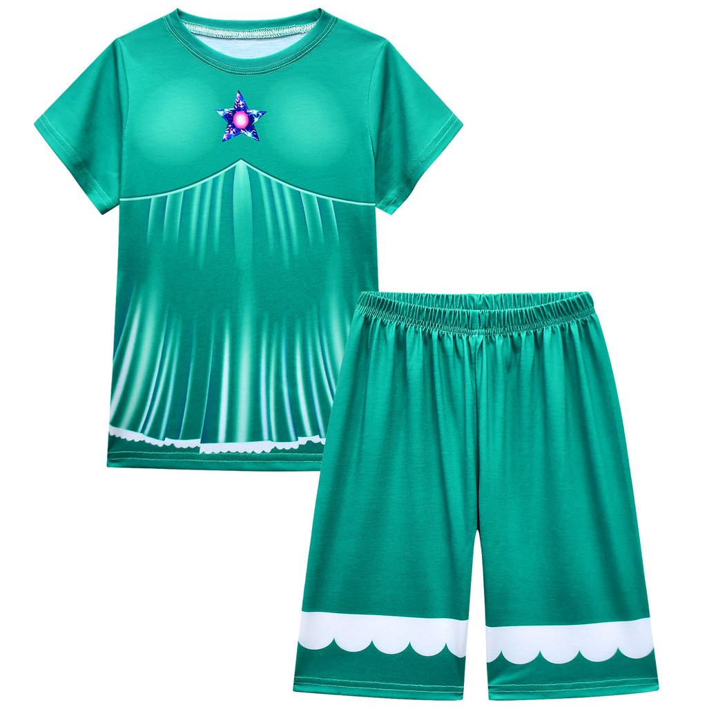 19780 Kids Girls Princess Rosalina Printed Short Sleeves Round Neck T-Shirt Top Shorts Sets 100cm зелёный
19780 Kids Girls Princess Rosalina Printed Short Sleeves Round Neck T-Shirt Top Shorts Sets 100cm зелёный