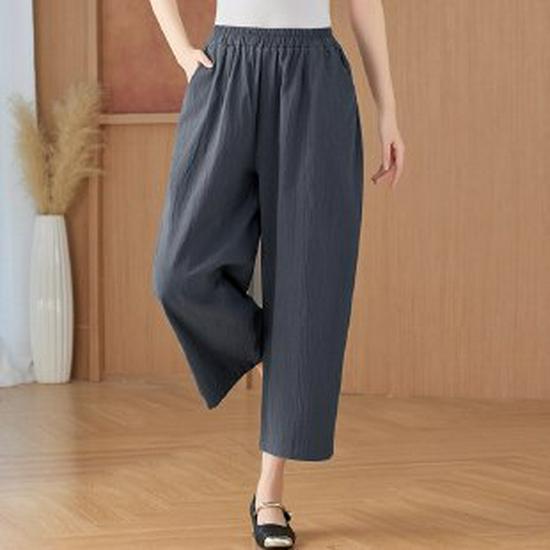 2026 Summer Women s Comfy Wide-Leg Pants - Loose, Slimming, Straight-Leg for Casual Dressing L темно-сірий
2026 Summer Women s Comfy Wide-Leg Pants - Loose, Slimming, Straight-Leg for Casual Dressing L темно-сірий