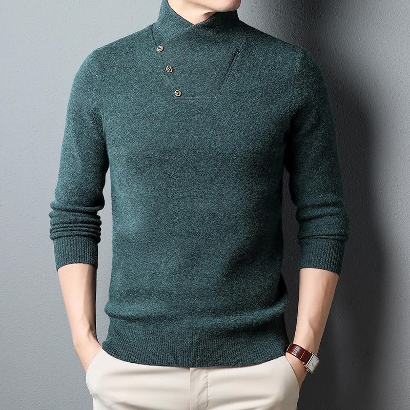 2025 Men s Winter Korean Style Thick Knit Half-High Neck Sweater XL
2025 Men s Winter Korean Style Thick Knit Half-High Neck Sweater XL