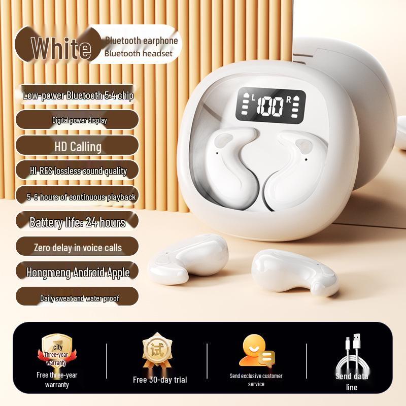 Ultra-Compact Wireless Bluetooth Sleep Earbuds: Invisible, Noise-Canceling, High-Quality Sound, In-Ear, and Pressure-Free
Ultra-Compact Wireless Bluetooth Sleep Earbuds: Invisible, Noise-Canceling, High-Quality Sound, In-Ear, and Pressure-Free