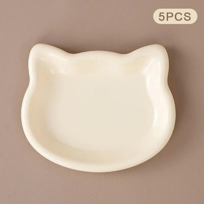 (YOUU06)5PC Multicolor Plastic Cat Bowl Set Pet Supply Category Cartoon Cat-Shaped Design Non-Slip Bottom To Prevent Slipping
(YOUU06)5PC Multicolor Plastic Cat Bowl Set Pet Supply Category Cartoon Cat-Shaped Design Non-Slip Bottom To Prevent Slipping
