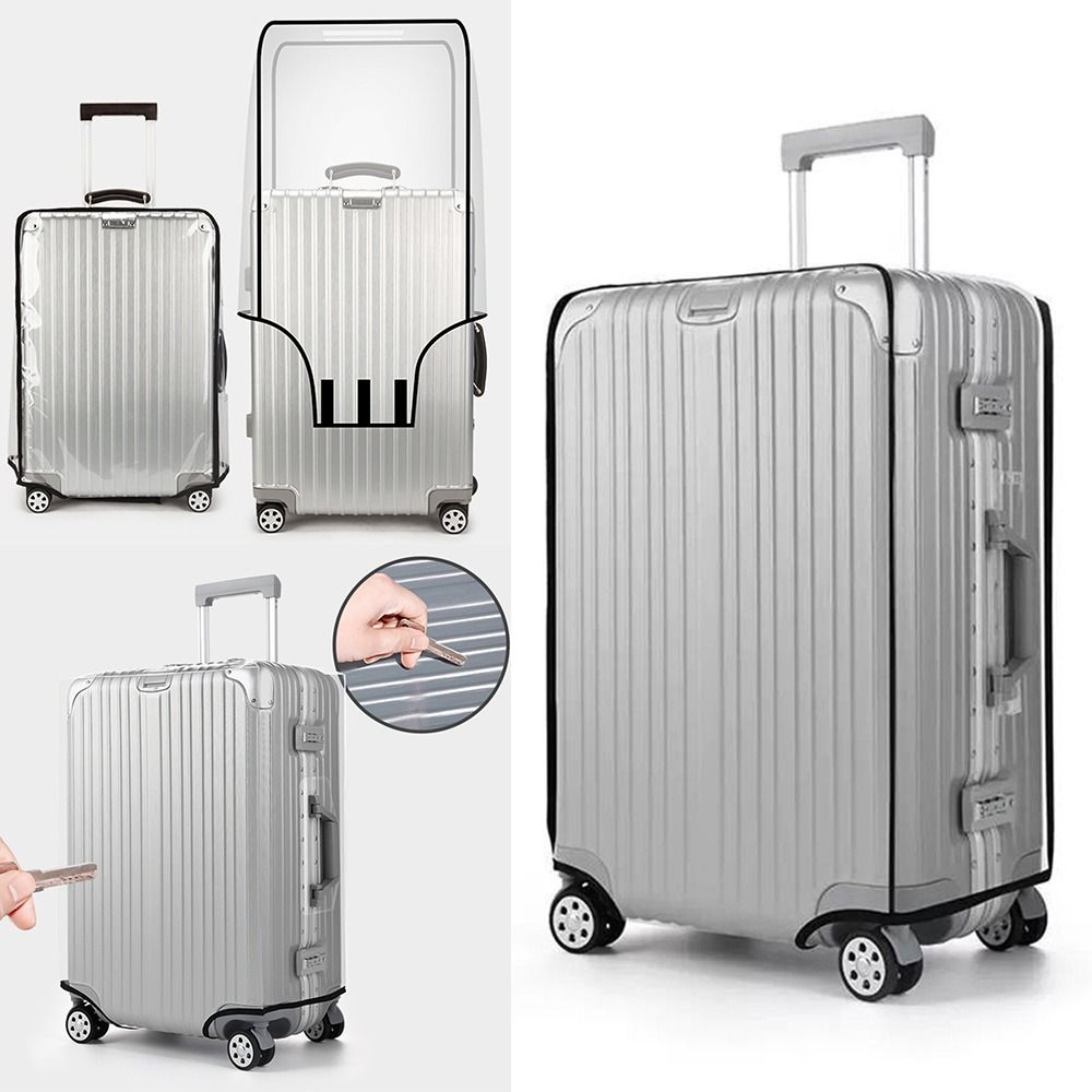 Clear Luggage Protector Waterproof Suitcase Cover Portable Luggage Cover Suitcase Accessories
Clear Luggage Protector Waterproof Suitcase Cover Portable Luggage Cover Suitcase Accessories